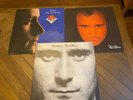 Phil Collins -3 X Vinyl LPs - Face Value, Hello I Must Be Going, No Jacket EX/EX