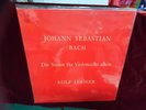 Rolf Looser Bach Unaccompanied Cello Suite 2 & 6 VDE LY 3007 LPL 2353 Solo