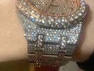 Custom Brand New Moissanite Simulated Diamond Watch