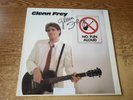 AUTOGRAPHED 1980s VG++ Glenn Frey No Fun Aloud 60129 LP33