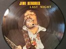Jimi Hendrix Last Night 1983 German Import Picture Disc 12