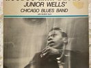 JUNIOR WELLS CHICAGO BLUES BAND lp HOODOO MAN BLUES us DELMARK og VG/VG-