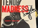 Sonny Rollins Autographed NM  DG NJ Prestige lp Tenor Madness John Coltrane