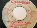 Unlimited Four- Somebody Help / True Love Is Hard To Find* Chanson RARE
