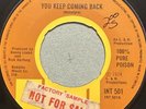 100% Pure Poison-You Keep Coming Back- RARE EMI Orig NORTHERN SOUL DJ Promo 45