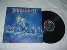MEGADETH Rust In Peace '90 ORIGINAL IMPORT   1st press LP NMint