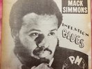 MACK SIMMONS Inflation Blues LP PM 449 rare original private press blues NM