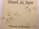 DEATH IN JUNE - FLOWERS OF AUTUMN LP white vinyl