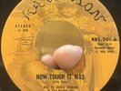 RARE Trinidad Island Funk Sweet Soul 45 JACKIE JOHNSON BACKBEATS Tough It Was Ex