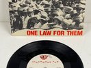 4 SKINS One Law For Them 1981 Clockwork Fun 1st press 7