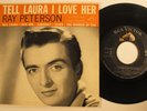 Popcorn/Teen 45 RAY PETERSON Tell Laura I Love Her RCA VICTOR ep pic sleeve HEAR