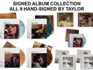 9x SIGNED: 4 Vinyl & 5 CD Set Limited Taylor Swift Midnights Red Auto (6 SEALED)
