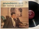 Art Pepper Quartet - Modern Art LP - Intro - ILP 606 Mono DG