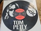 TOM PETTY VINYL LASER ETCHED CUTOUT RECORD ART GREATEST HITS LP FRAMEABLE
