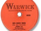 Super Rare 1959 JOHNNY & Hurricanes Rock’n Roll 78 RPM Record. Red River Rock
