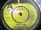 PAUL McCARTNEY & WINGS   - Junior's Farm  - APPLE DEMO 45  R5999  N.MINT 7in