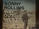 Sonny Rollins - Way Out West LP - 1957 OG - Contemporary C 3530 - VG-/VG- READ