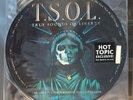T.S.O.L.-LIFE, LIBERTY & THE PURSUIT OF....LT. PIC DISC VINYL LP AUTOGRAPHS
