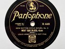 JAZZ: LOUIS ARMSTRONG & HIS HOT FIVE ‘WEST END BLUES’ EARLY PARLOPHONE PRESSING