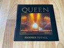 Queen hammer to fall 7 inch single, withdrawn sleeve Ex