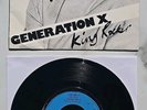 GENERATION X RARITY  1979 MISPRESS OF KING ROCKER - PLAYS KING ROCKER BOTH SIDES