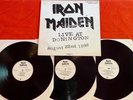 IRON MAIDEN Live At Donington 1993 UK ORIGINAL 1st PRESS 3x VINYL LP LOW NUMBER