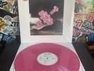 LEVEL 42 World Machine VG++ PINK VINYL W/HYPE STICKER AUTOGRAPHED ALBUM ART