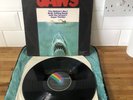 Jaws 1975 Original Soundtrack UK vinyl LP Steven Spielberg film theme movie