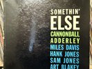 Cannonball Adderley ‎Somethin' Else Blue Note ‎BLP 1595 1958 US Vinyl Mono G/VG