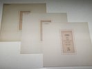 3x Pablo Casals BACH Suites pour Violoncelle Seul Les Gravures Illustres EMI NM
