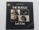 THE  BEATLES ORIG 1970 UK 45    LET IT BE     SOLID CENTRE  MATT   SLEEVE  EX