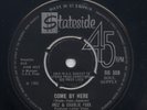 INEZ & CHARLIE FOXX - COME BY HERE.  1966 UK RHYTHM & BLUES 7