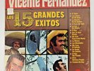 Vicente Fernandez Los 15 Grandes Exitos Ranchera LP Excellent Condition
