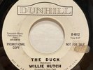 RARE Northern Soul 45 WILLIE HUTCH love runs out THE DUCK Dunhill PROMO hear