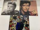 3 vinyl records (David Bowie - Changesonebowie) untested