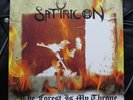 SATYRICON ENSLAVED split 1995 Limited Edition MOONFOG Norway Black Metal EMPEROR