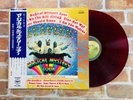 BEATLES Magical Mistery Tour JAPAN ORIGINAL FIRST APPLE AP-9728 RED WAX Obi Ex T