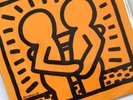 ORIGINAL 1983 KEITH HARING ART COVER DAVID BOWIE 7 INCH VINYL EX RARE