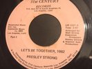 1982 Presley Strong Let's Be Together Part 1 2 Vinyl Northern Soul 7