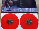 IRON MAIDEN 2 LP RED PAST PRESENT CANADA JAPAN PLUS OBI POSTER OOP