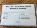 WORLD CLASS WRECKIN CRU - RAPPED IN - PROMO Cassette   Dr. Dre - RARE Hip Hop