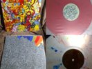 Lightning Bolt Hypermagic Mountain RED Vinyl LP D Side Etching ART + Bonus Lp