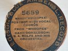 Edison Blue Amberol rec 5659: B.A. Rolfe : MAKING WHOOPEE  Late issue