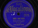 LITTLE BUDDY DOYLE: sweet man blues / three sixty-nine blues VOCALION Single