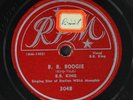B.B. KING: mistreated woman / b.b. boogie RPM Single 78 RPM