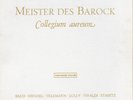 4LP Harmonia Mundi HMSK-3507 MAIER Violin MAY Cello LULLY VIVALDI BACH HANDEL