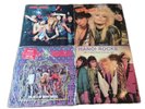 HANOI ROCKS LP LOT/4 ALBUMS/BEST OF/ORIENTAL BEAT/SELF DESTRUCTION BLUES/RARE