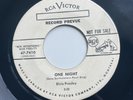 Canadian promo SP Elvis Presley - One Night / I Got Stung - RCA 47 7410 - 1958