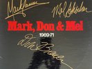 RARE  Grand Funk Railroad - Mark, Don & Mel 1969-71 Signed with COA & Poster