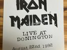 Iron Maiden - Live At Donington 1993 Korea Orig Vinyl 3 LP Limited Edition